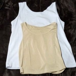 Green and Blue tank tops